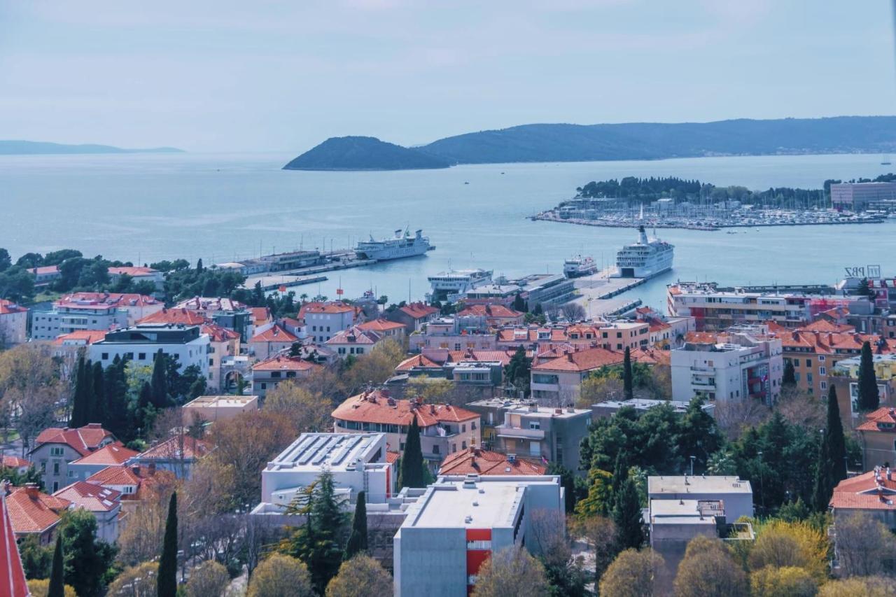Penthouse Horizont Apartment Split Bagian luar foto